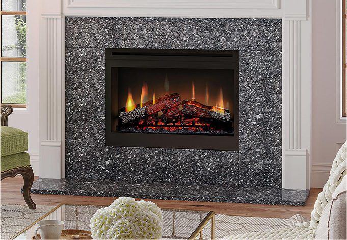 Kamin aus Granit Tan Brown