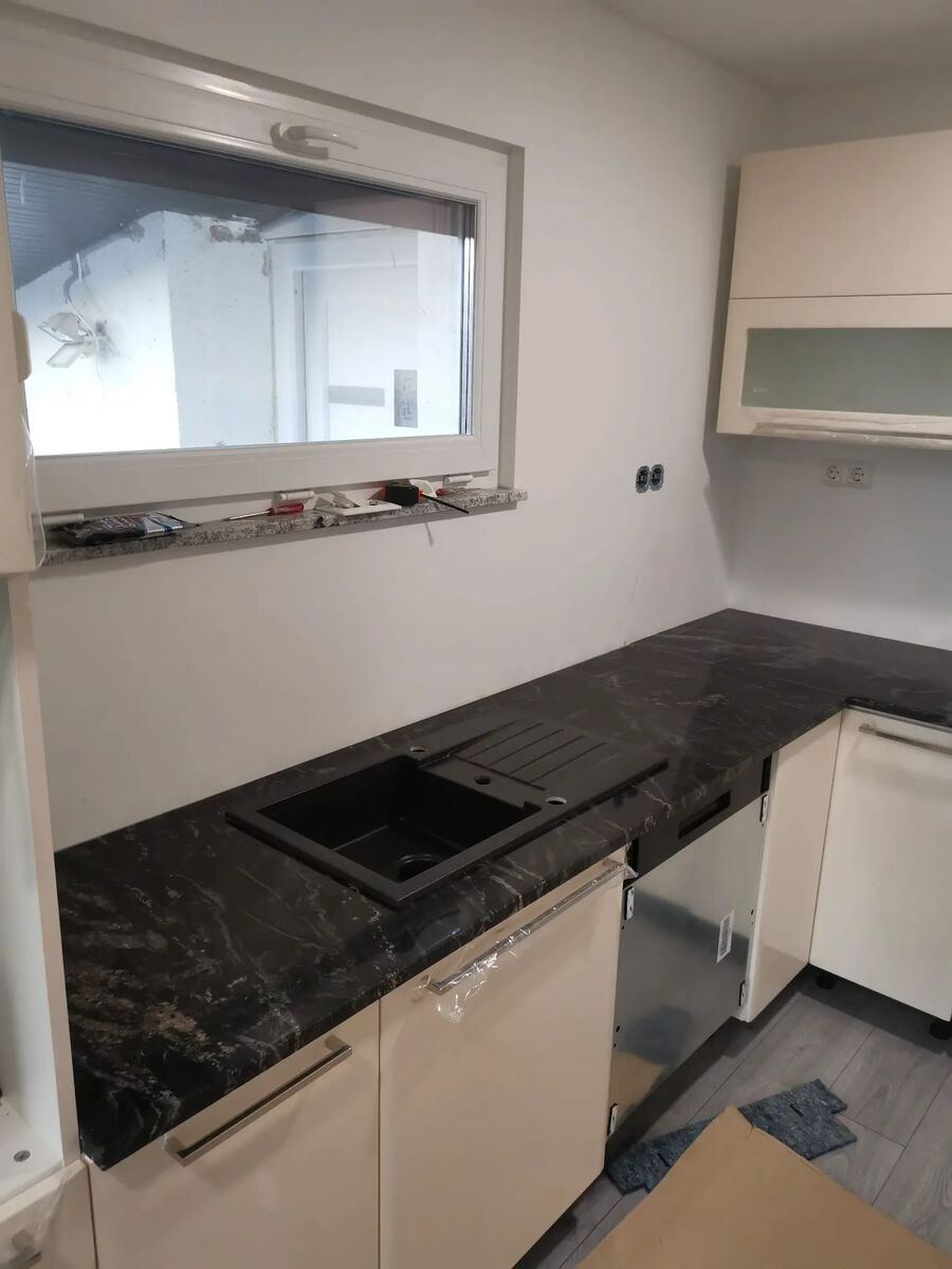 Küchenarbeitsplatte aus Granit Black Star Galaxy