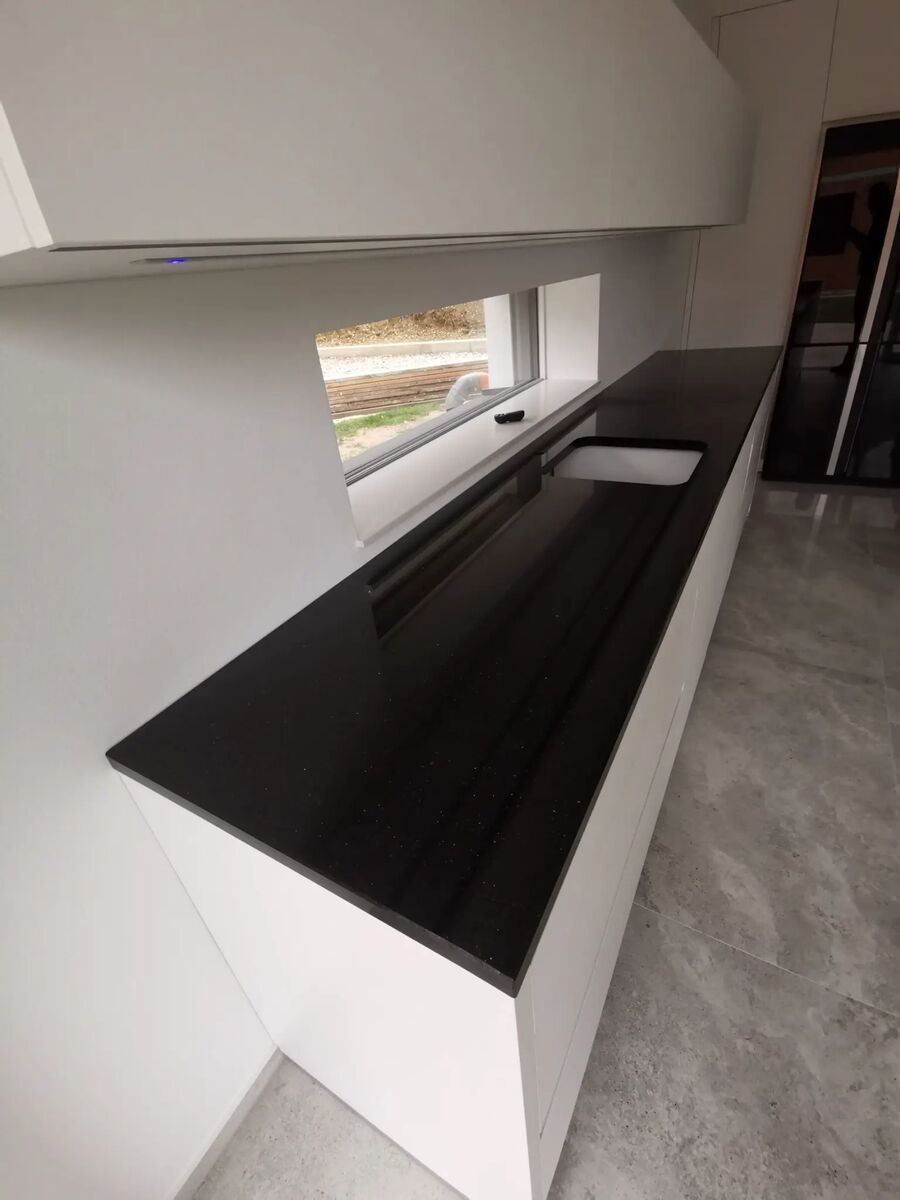 Küchenarbeitsplatte aus Granit Black Star Galaxy